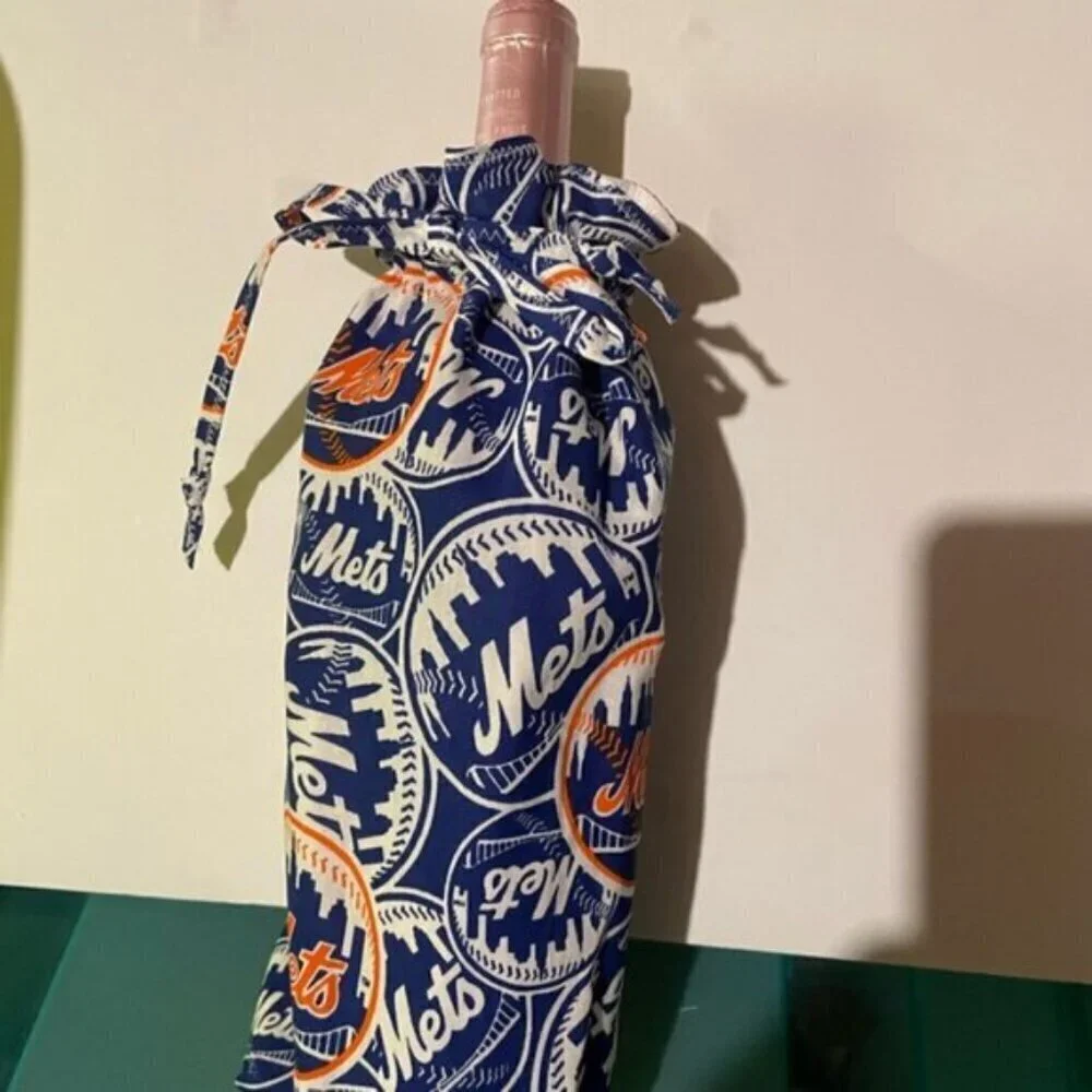 New York Mets Wine Bottle Covers